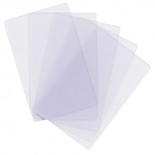 Tarjetas PVC Transparentes CR-80 (Paquete 100) Tarjetas PVC Transparentes CR-80 (Paquete 100)